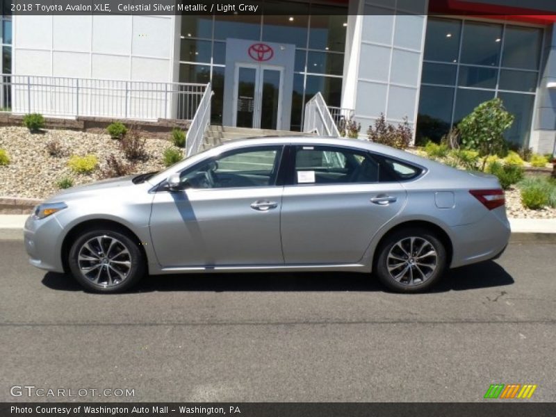Celestial Silver Metallic / Light Gray 2018 Toyota Avalon XLE
