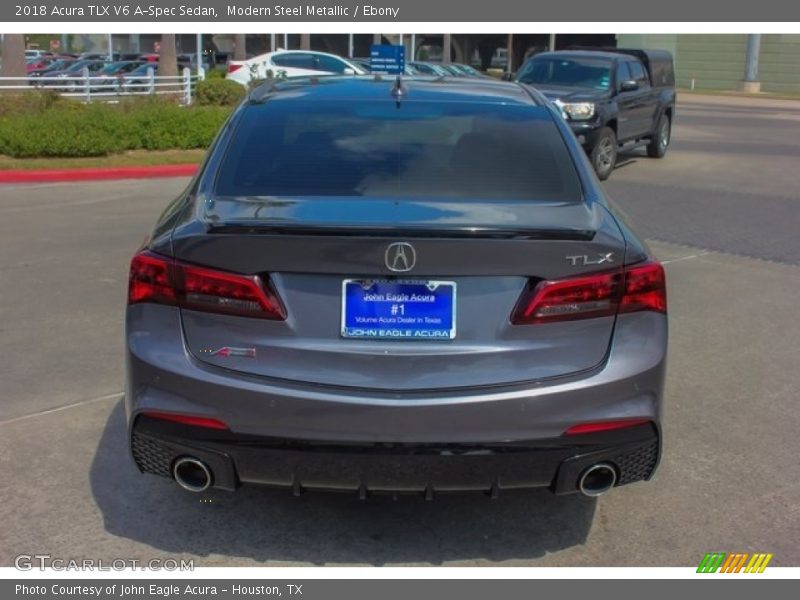 Modern Steel Metallic / Ebony 2018 Acura TLX V6 A-Spec Sedan