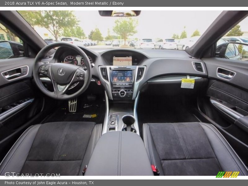  2018 TLX V6 A-Spec Sedan Ebony Interior