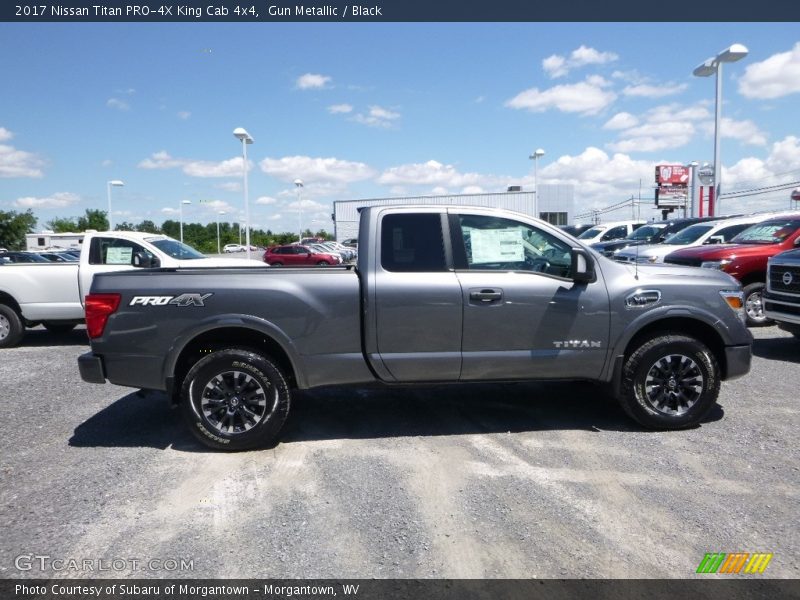  2017 Titan PRO-4X King Cab 4x4 Gun Metallic