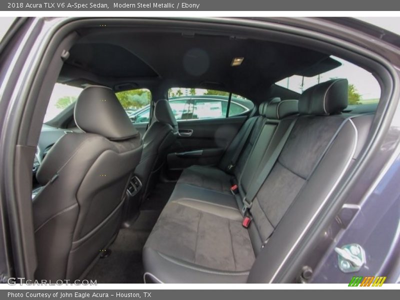 Modern Steel Metallic / Ebony 2018 Acura TLX V6 A-Spec Sedan