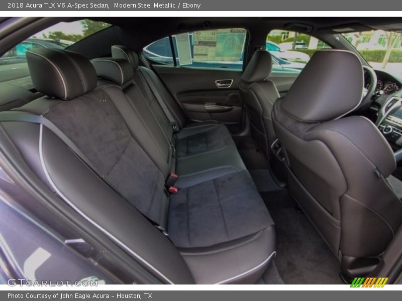 Modern Steel Metallic / Ebony 2018 Acura TLX V6 A-Spec Sedan