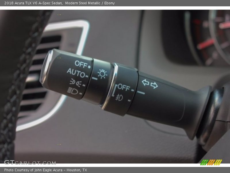Modern Steel Metallic / Ebony 2018 Acura TLX V6 A-Spec Sedan