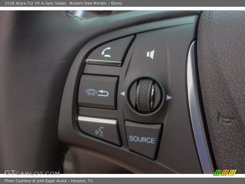 Modern Steel Metallic / Ebony 2018 Acura TLX V6 A-Spec Sedan