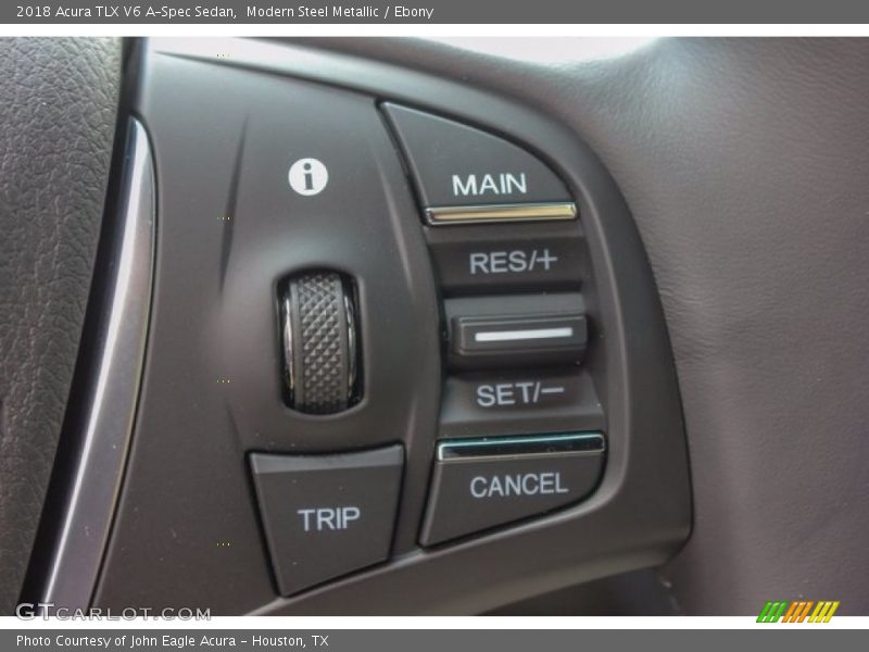 Modern Steel Metallic / Ebony 2018 Acura TLX V6 A-Spec Sedan