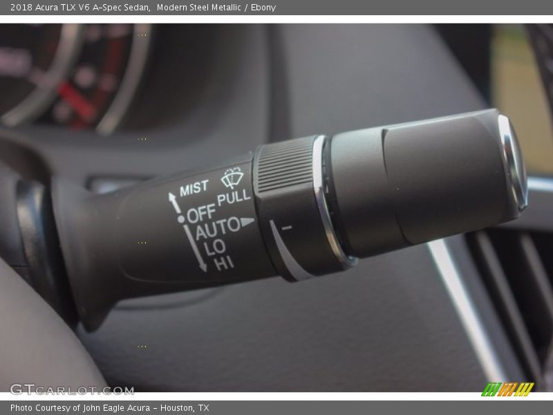 Modern Steel Metallic / Ebony 2018 Acura TLX V6 A-Spec Sedan