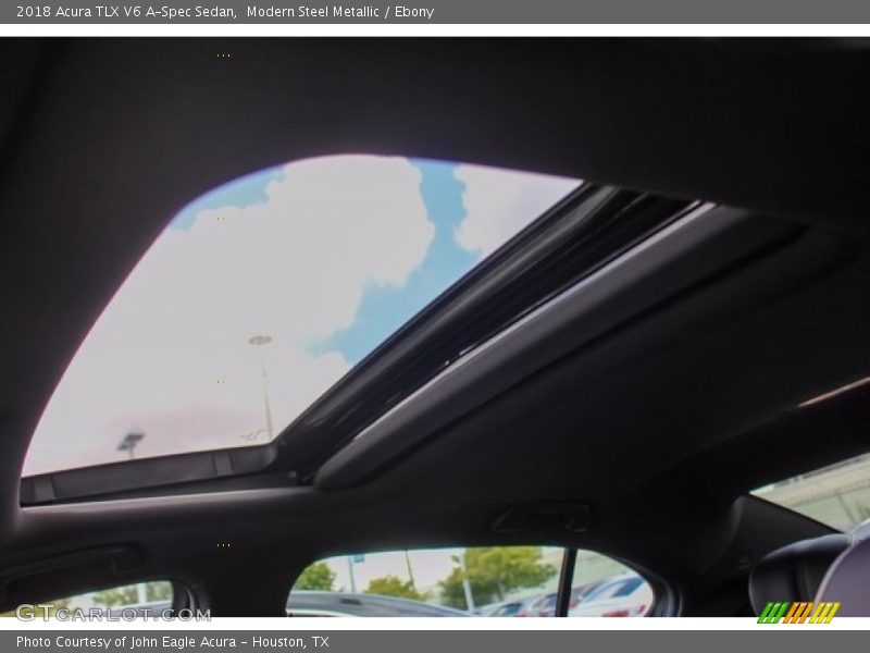 Modern Steel Metallic / Ebony 2018 Acura TLX V6 A-Spec Sedan