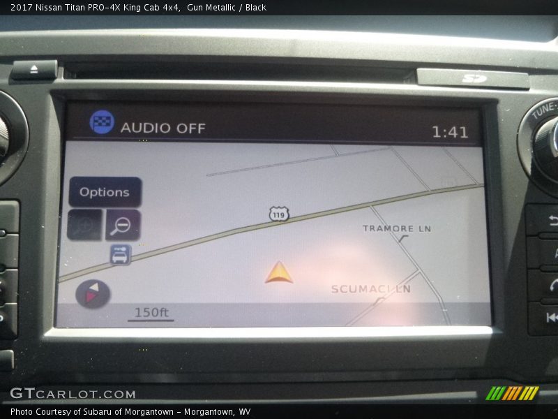Navigation of 2017 Titan PRO-4X King Cab 4x4