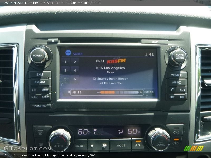 Controls of 2017 Titan PRO-4X King Cab 4x4