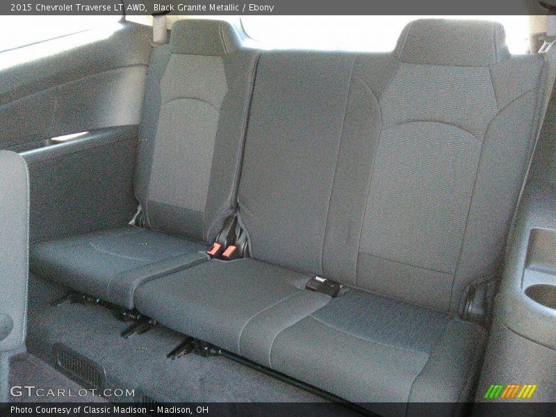 Black Granite Metallic / Ebony 2015 Chevrolet Traverse LT AWD