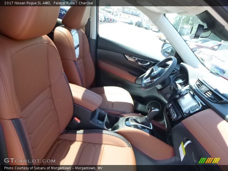 Palatial Ruby / Charcoal 2017 Nissan Rogue SL AWD