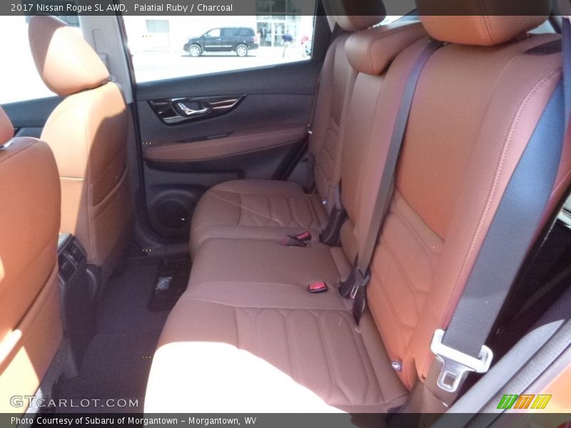 Palatial Ruby / Charcoal 2017 Nissan Rogue SL AWD