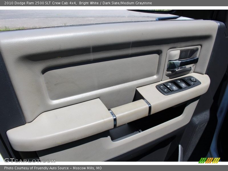 Bright White / Dark Slate/Medium Graystone 2010 Dodge Ram 2500 SLT Crew Cab 4x4