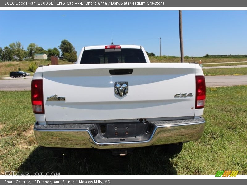 Bright White / Dark Slate/Medium Graystone 2010 Dodge Ram 2500 SLT Crew Cab 4x4