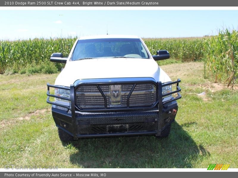 Bright White / Dark Slate/Medium Graystone 2010 Dodge Ram 2500 SLT Crew Cab 4x4