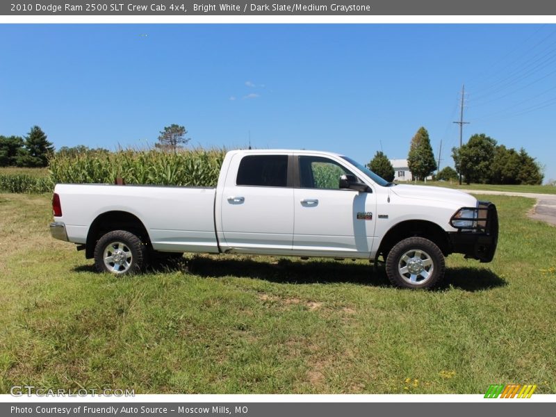 Bright White / Dark Slate/Medium Graystone 2010 Dodge Ram 2500 SLT Crew Cab 4x4