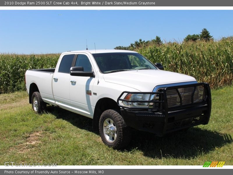 Bright White / Dark Slate/Medium Graystone 2010 Dodge Ram 2500 SLT Crew Cab 4x4