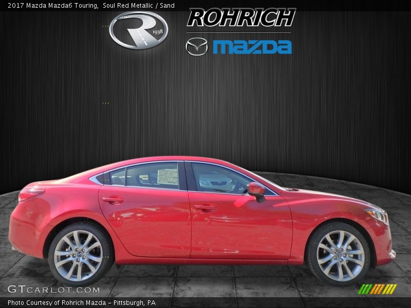 Soul Red Metallic / Sand 2017 Mazda Mazda6 Touring