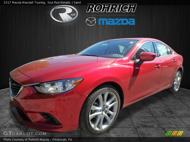 Soul Red Metallic / Sand 2017 Mazda Mazda6 Touring
