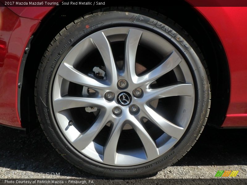 Soul Red Metallic / Sand 2017 Mazda Mazda6 Touring