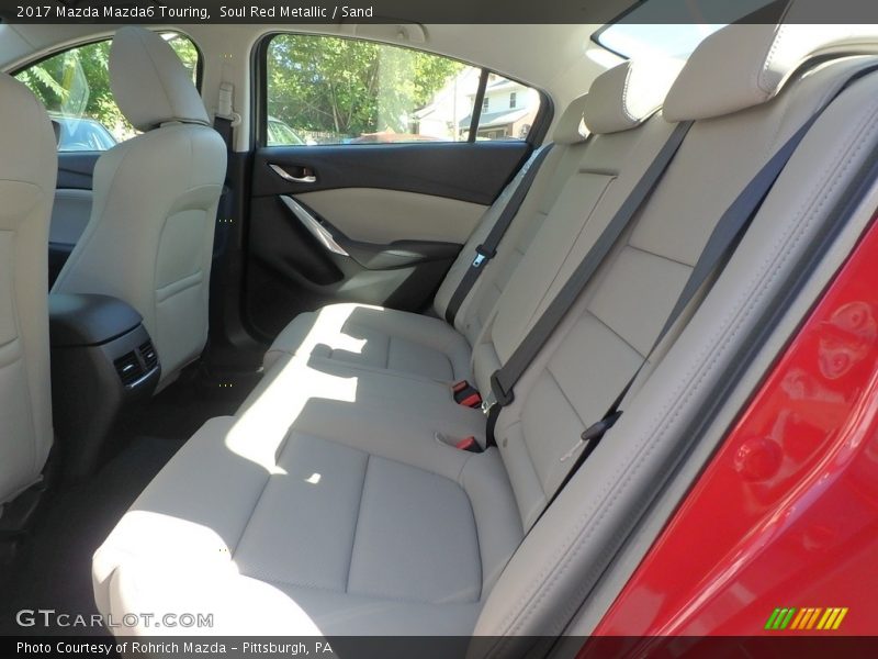 Soul Red Metallic / Sand 2017 Mazda Mazda6 Touring