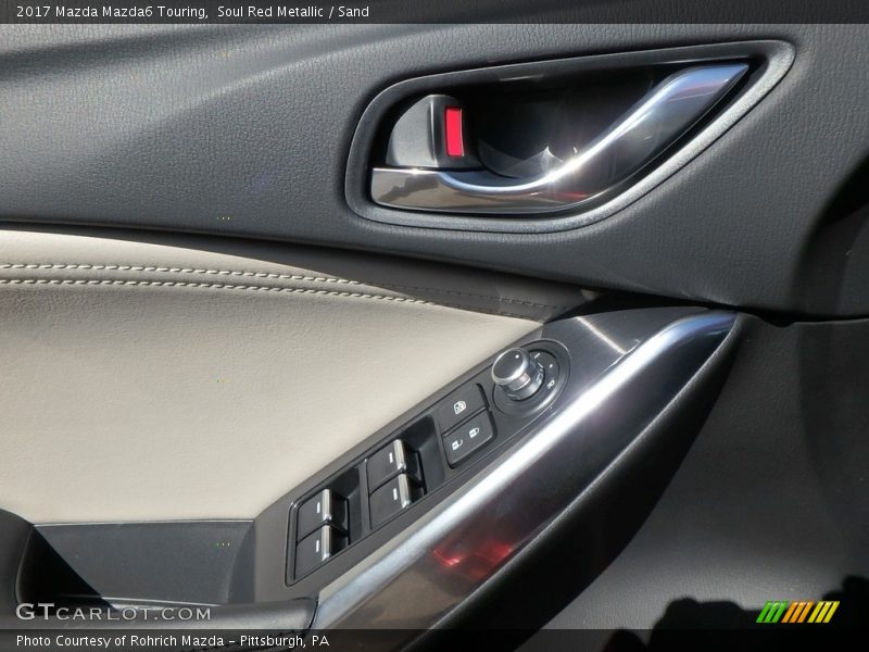 Soul Red Metallic / Sand 2017 Mazda Mazda6 Touring