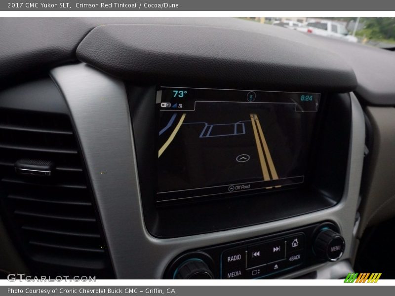 Crimson Red Tintcoat / Cocoa/Dune 2017 GMC Yukon SLT