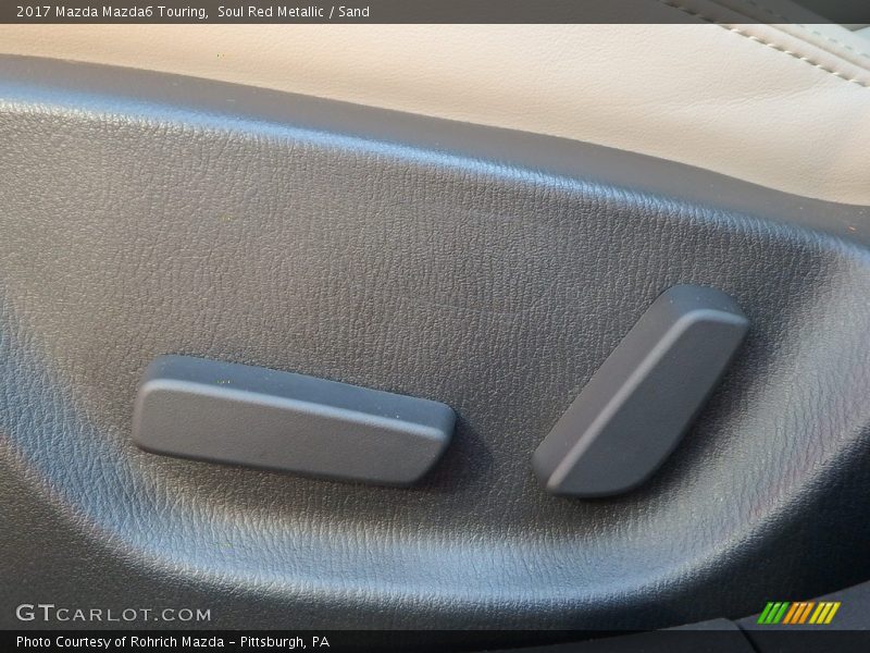 Soul Red Metallic / Sand 2017 Mazda Mazda6 Touring