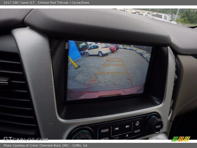 Crimson Red Tintcoat / Cocoa/Dune 2017 GMC Yukon SLT