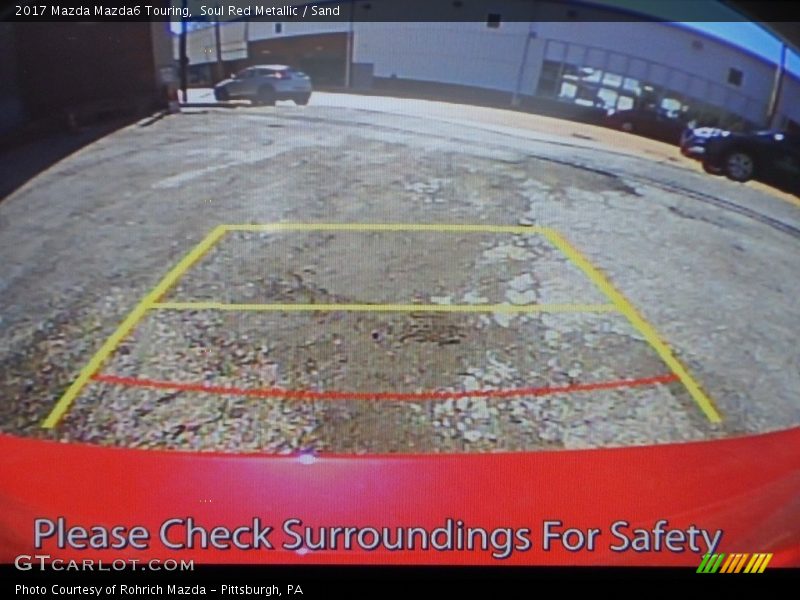 Soul Red Metallic / Sand 2017 Mazda Mazda6 Touring