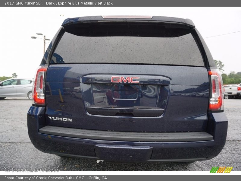 Dark Sapphire Blue Metallic / Jet Black 2017 GMC Yukon SLT