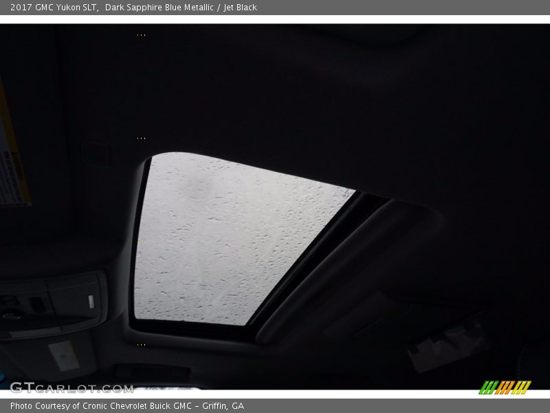 Dark Sapphire Blue Metallic / Jet Black 2017 GMC Yukon SLT