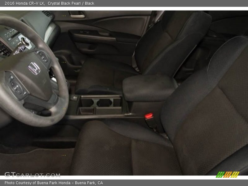 Crystal Black Pearl / Black 2016 Honda CR-V LX