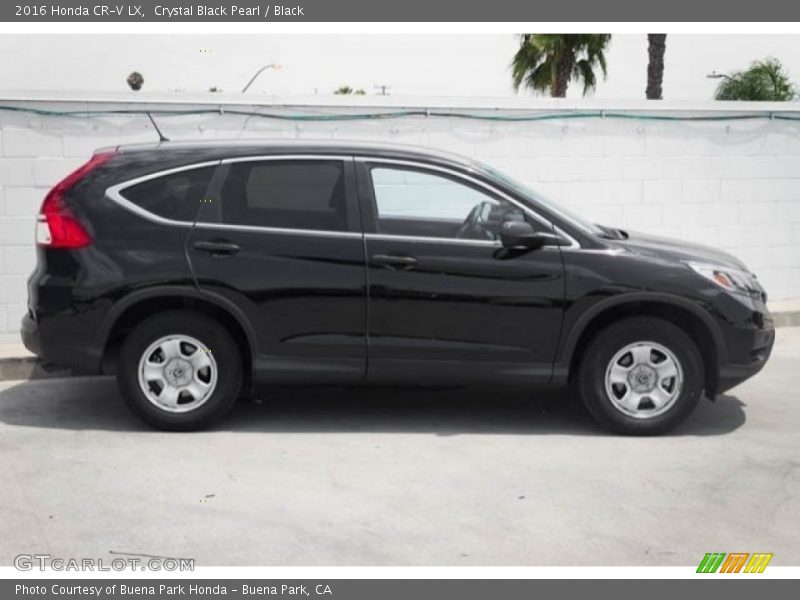 Crystal Black Pearl / Black 2016 Honda CR-V LX