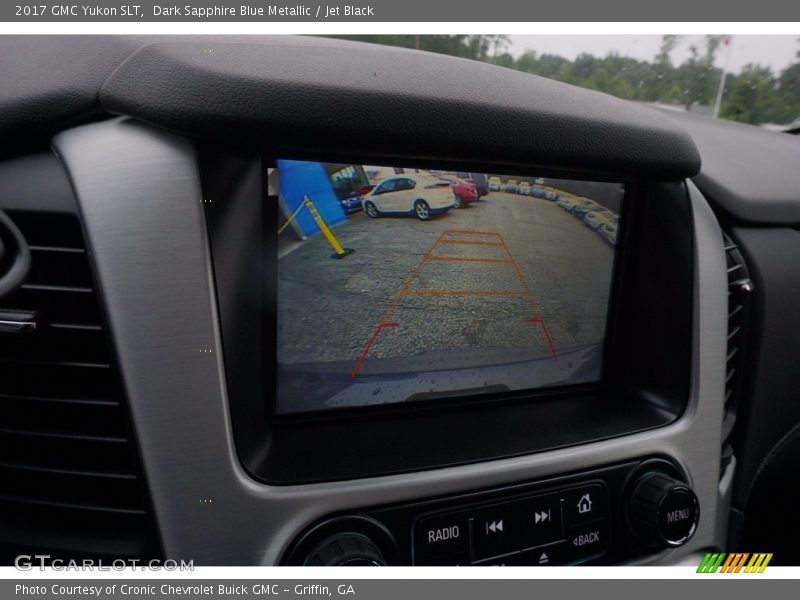 Dark Sapphire Blue Metallic / Jet Black 2017 GMC Yukon SLT
