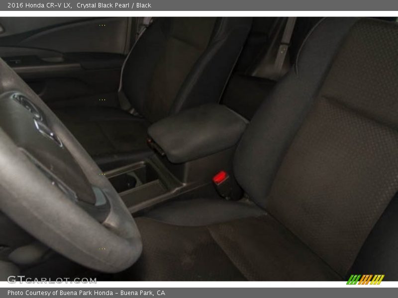 Crystal Black Pearl / Black 2016 Honda CR-V LX