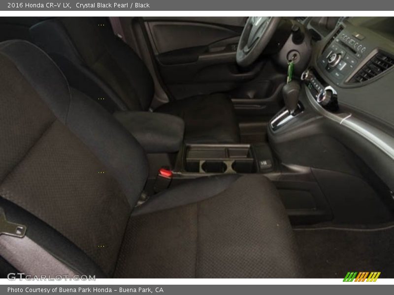 Crystal Black Pearl / Black 2016 Honda CR-V LX