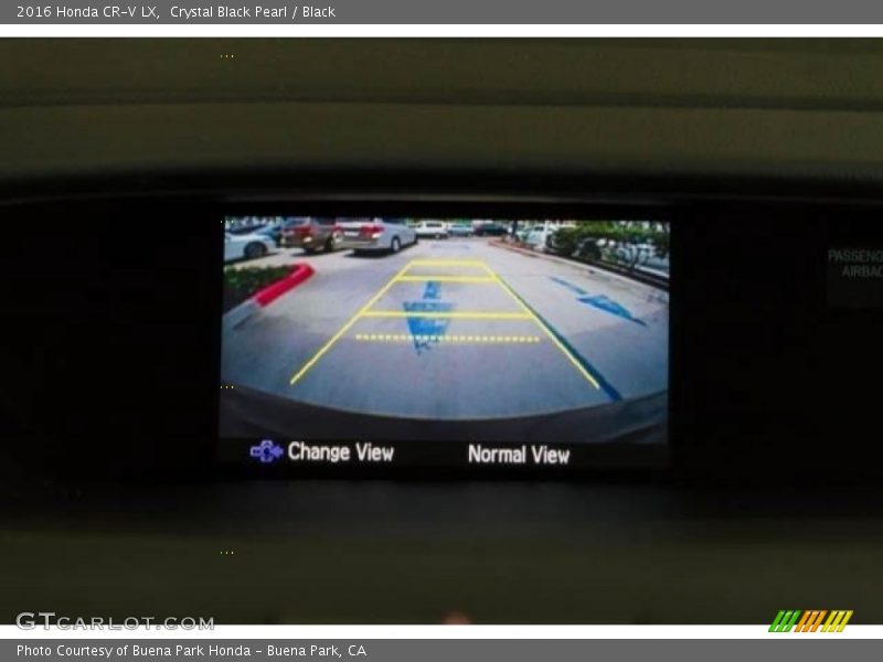 Crystal Black Pearl / Black 2016 Honda CR-V LX