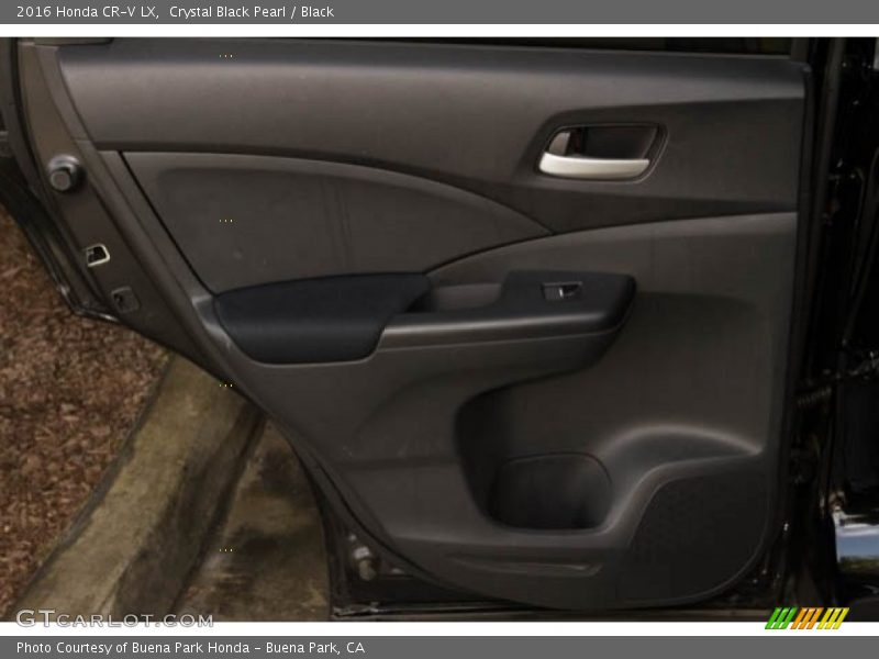 Crystal Black Pearl / Black 2016 Honda CR-V LX