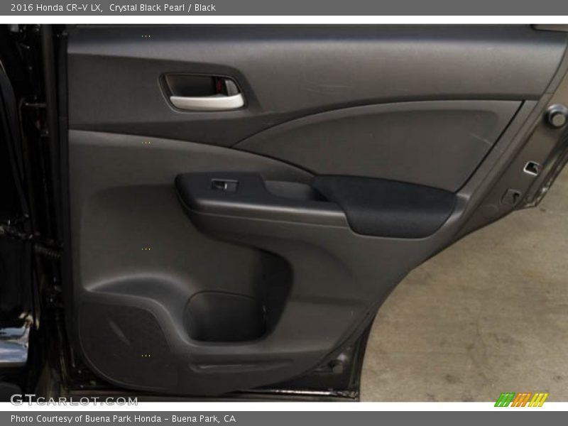Crystal Black Pearl / Black 2016 Honda CR-V LX