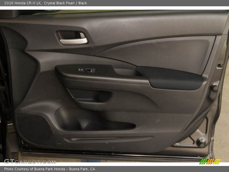 Crystal Black Pearl / Black 2016 Honda CR-V LX