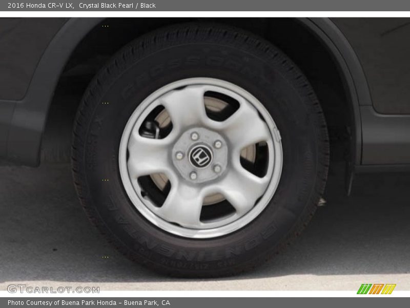 Crystal Black Pearl / Black 2016 Honda CR-V LX