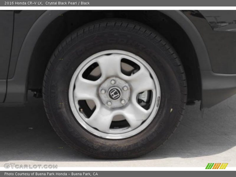 Crystal Black Pearl / Black 2016 Honda CR-V LX
