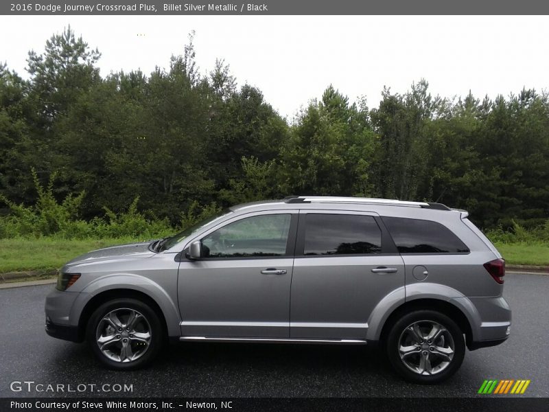 Billet Silver Metallic / Black 2016 Dodge Journey Crossroad Plus