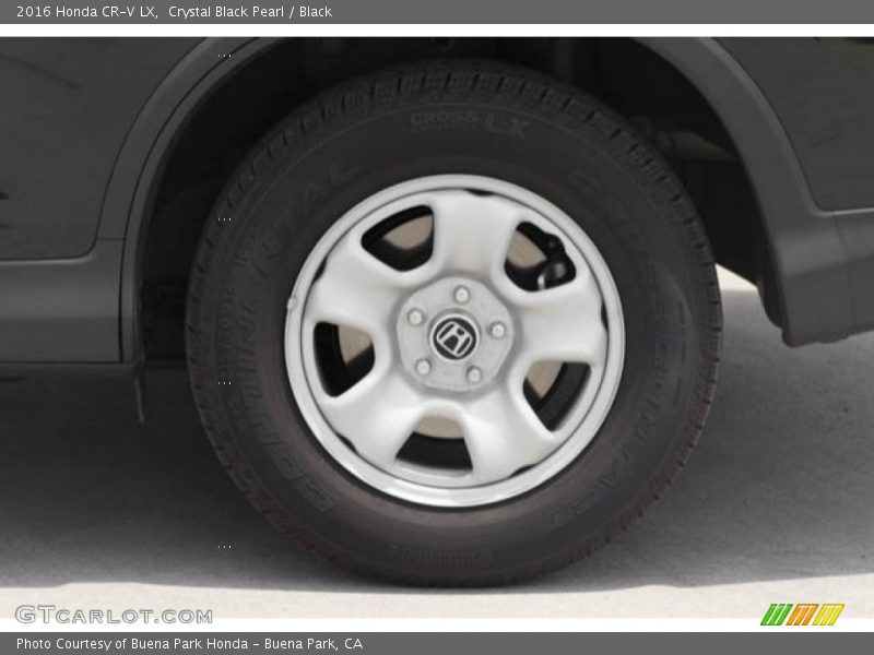 Crystal Black Pearl / Black 2016 Honda CR-V LX