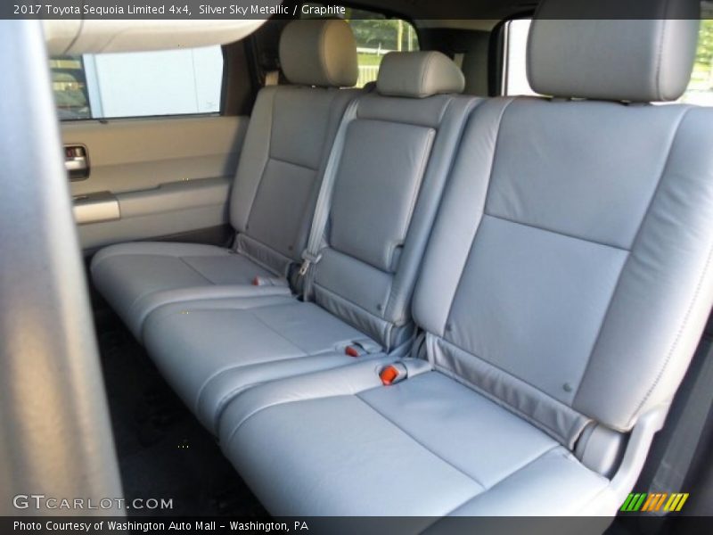 Silver Sky Metallic / Graphite 2017 Toyota Sequoia Limited 4x4