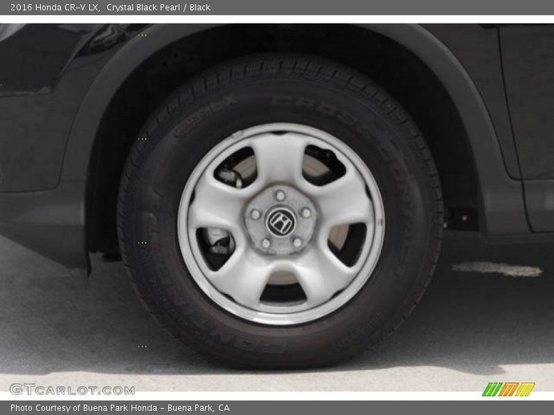 Crystal Black Pearl / Black 2016 Honda CR-V LX