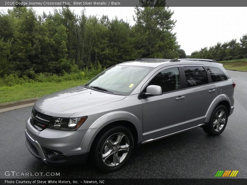 Billet Silver Metallic / Black 2016 Dodge Journey Crossroad Plus