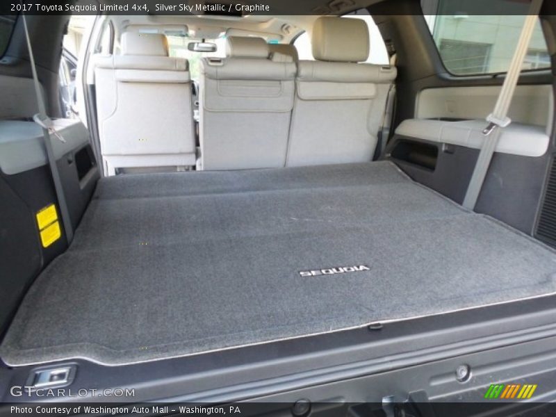 Silver Sky Metallic / Graphite 2017 Toyota Sequoia Limited 4x4