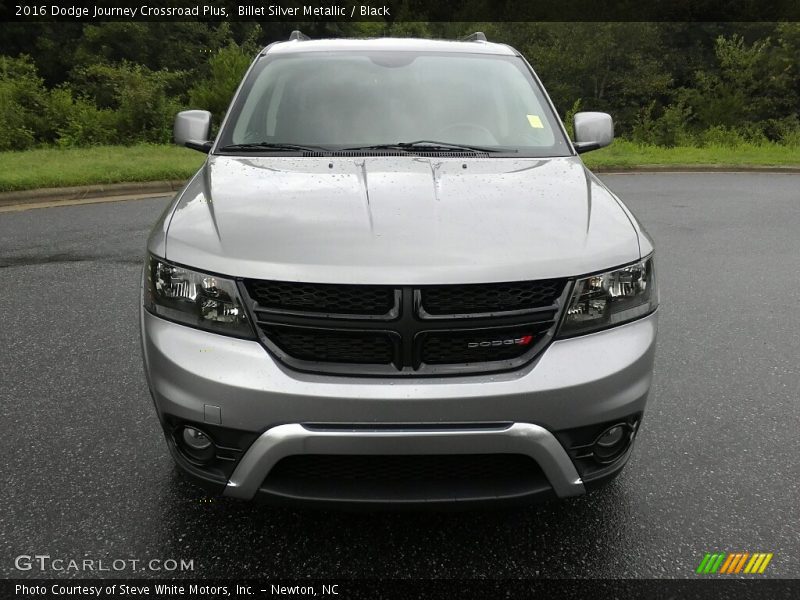 Billet Silver Metallic / Black 2016 Dodge Journey Crossroad Plus
